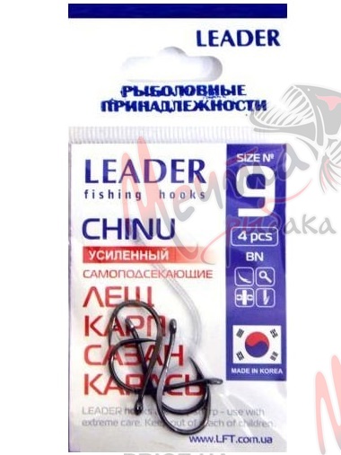 КРЮЧОК LEADER CHINU #2